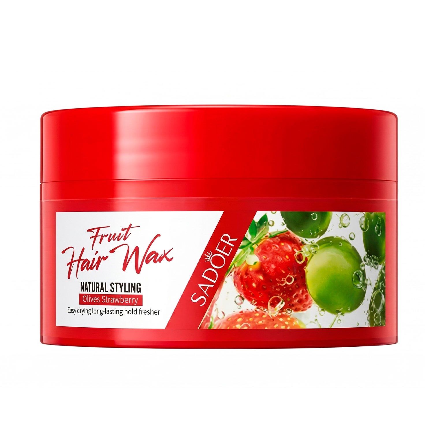Віск для укладання волосся Sadoer Olives Strawberry Fruit Hair Wax, 100 г